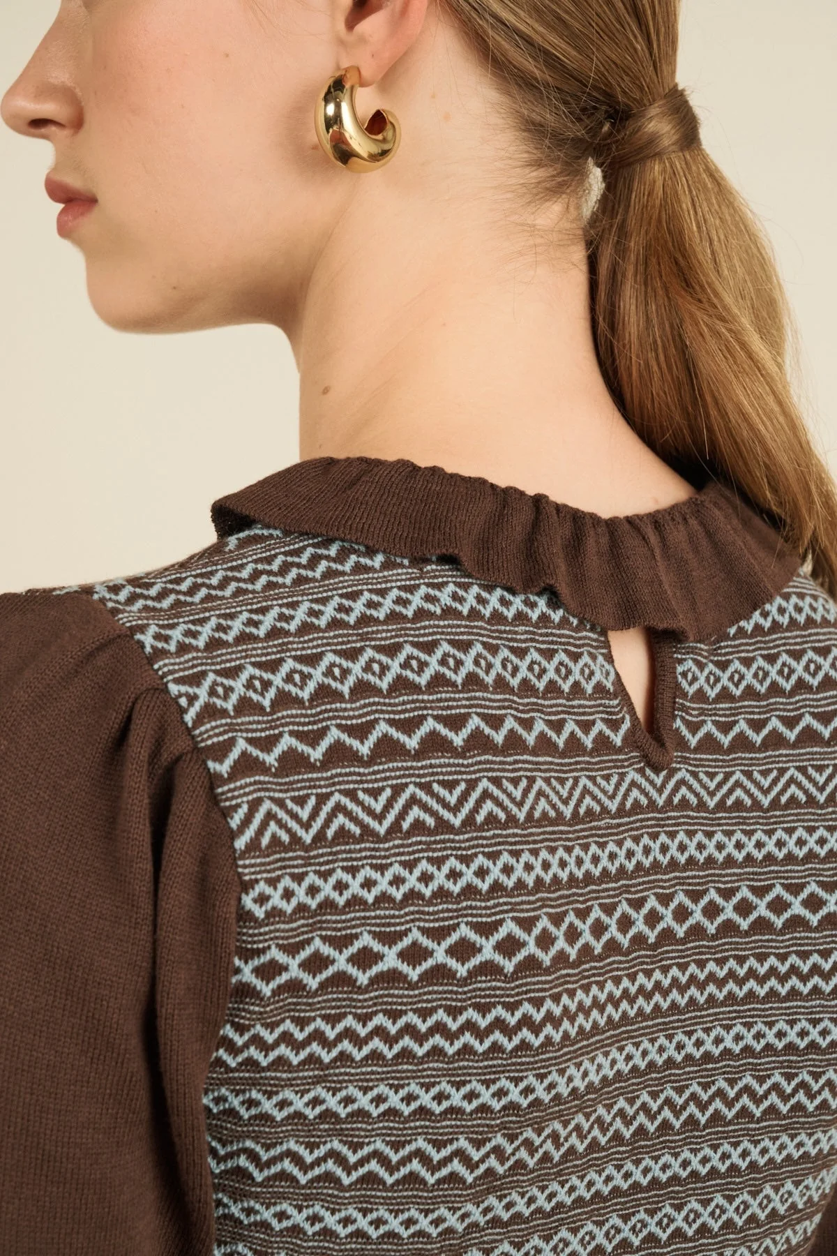 Aleria Long Knit Dress - Image 11