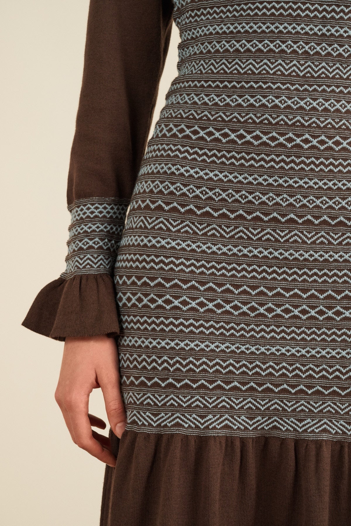 Aleria Long Knit Dress - Image 15