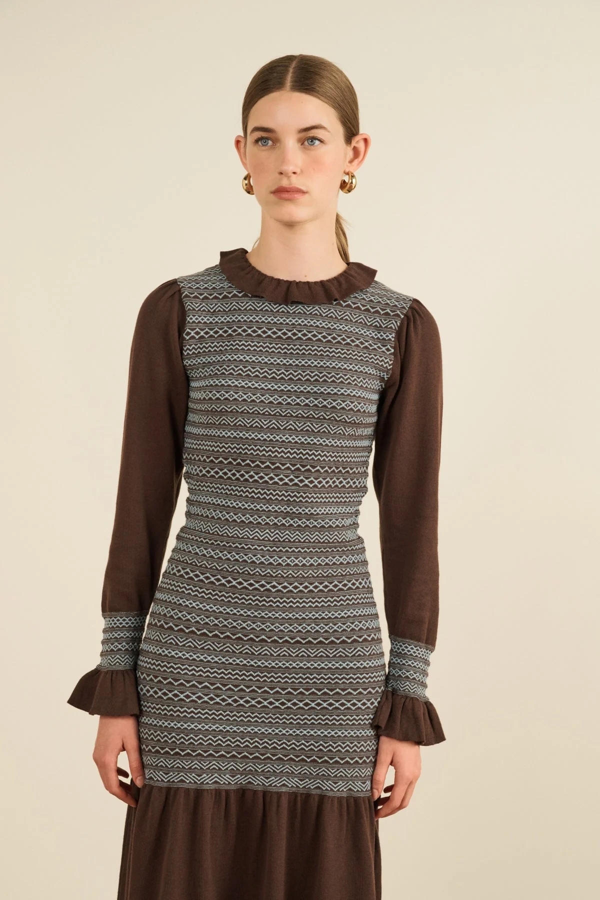 Aleria Long Knit Dress - Image 16