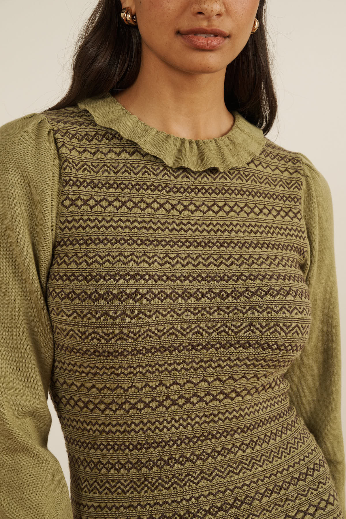Aleria Long Knit Dress - Image 5