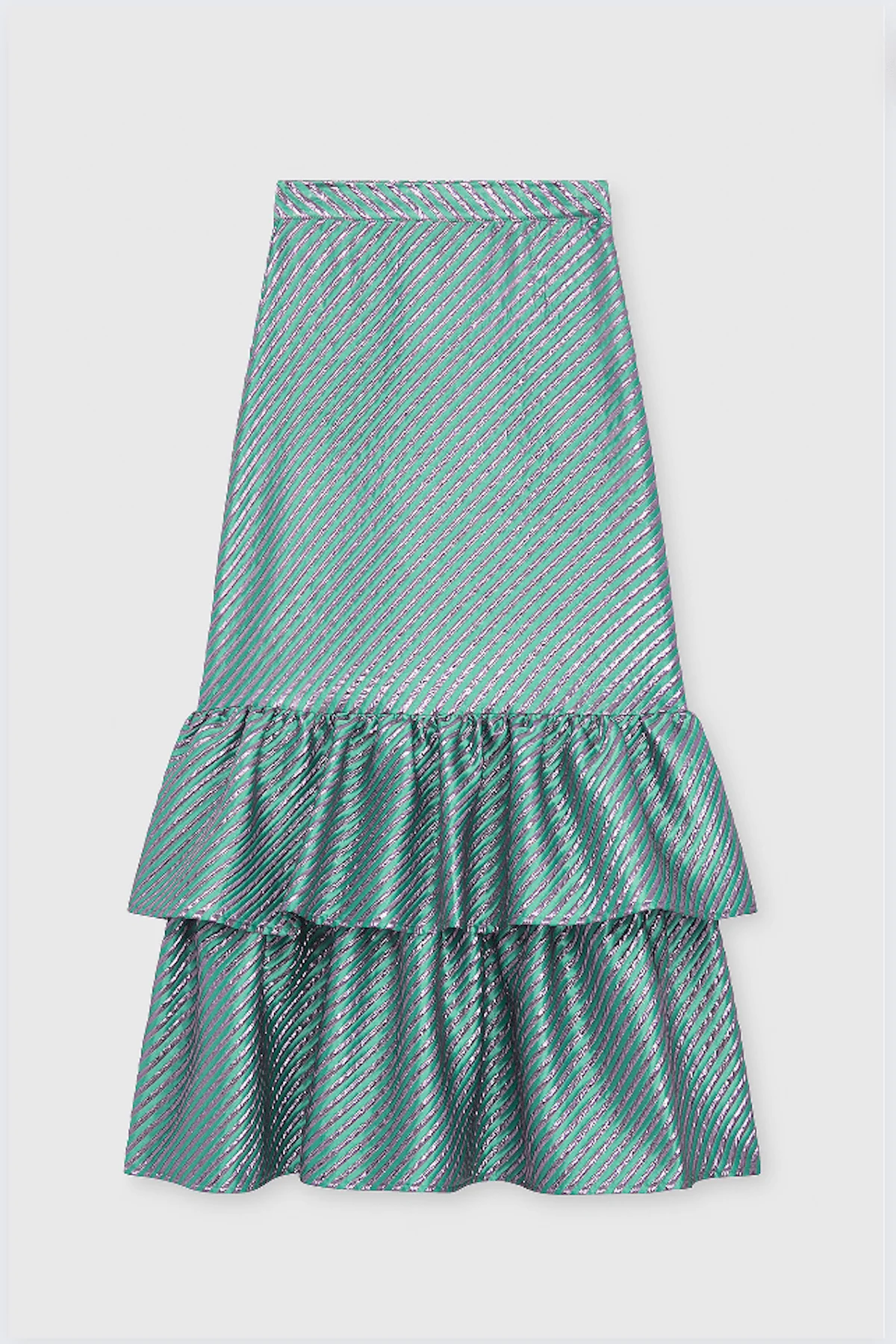 Bomba Skirt Purple Stripes - Image 2