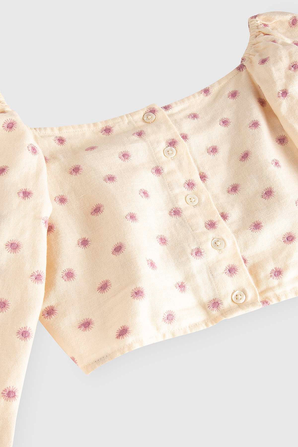 Cannes Top Flowers Embroideries - Image 5