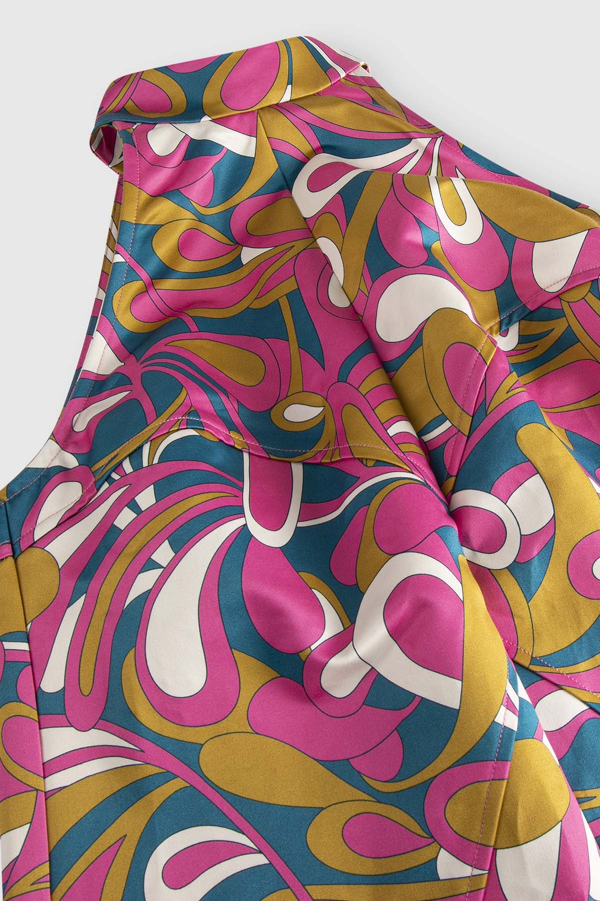 Heloise Dress Lava Paisley - Image 5