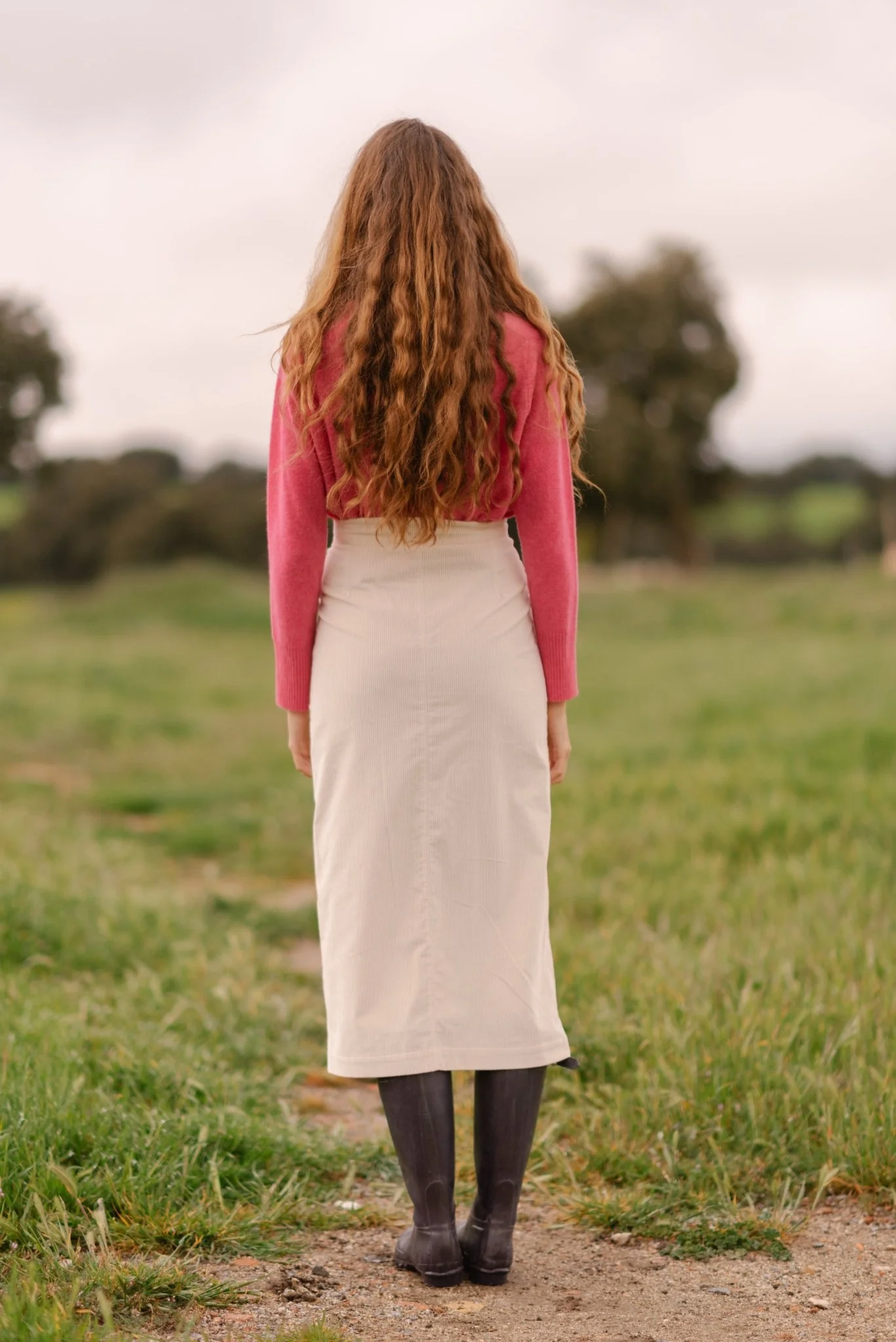 Sequana Skirt White Velvet - Image 6