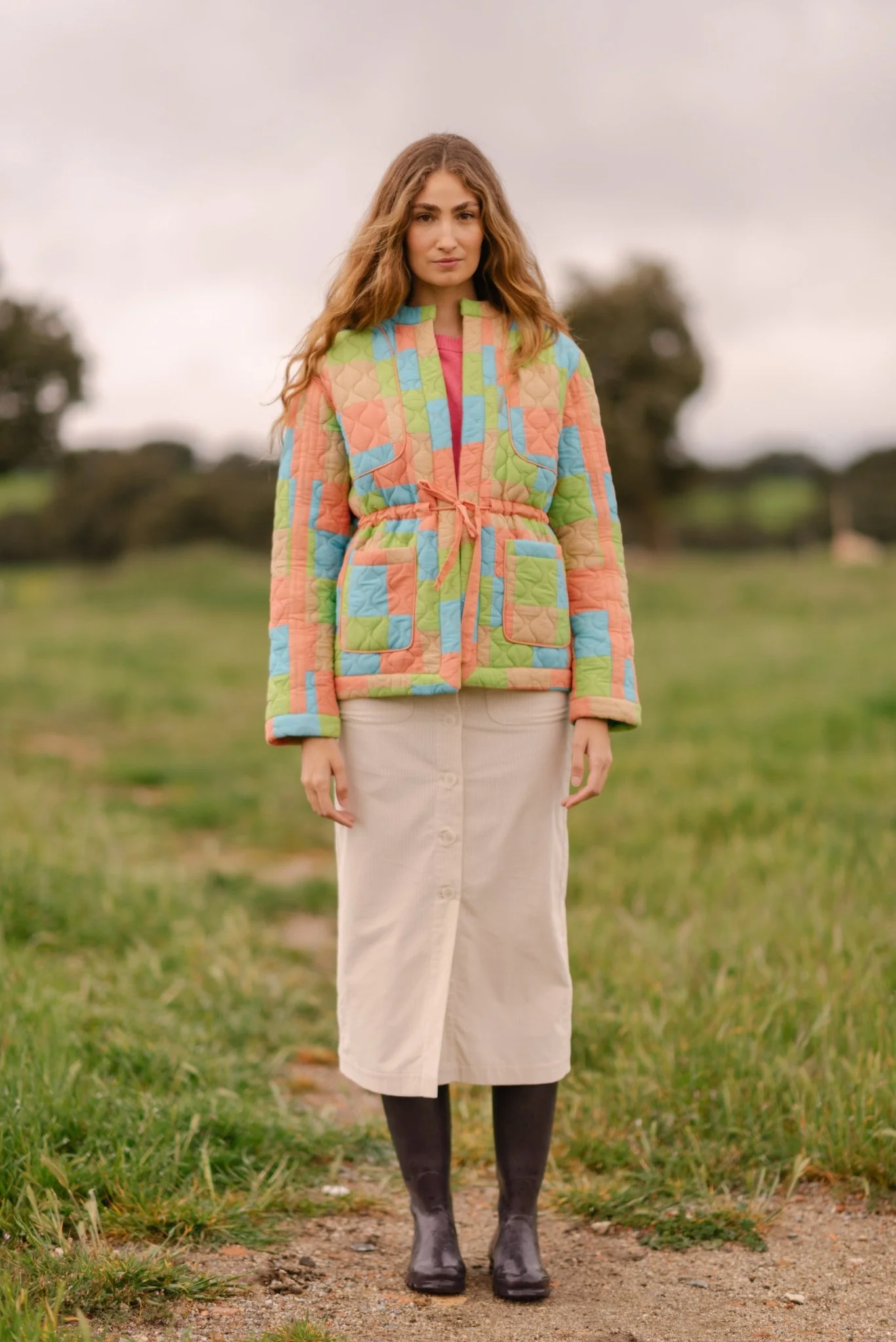 Sequana Skirt White Velvet - Image 7