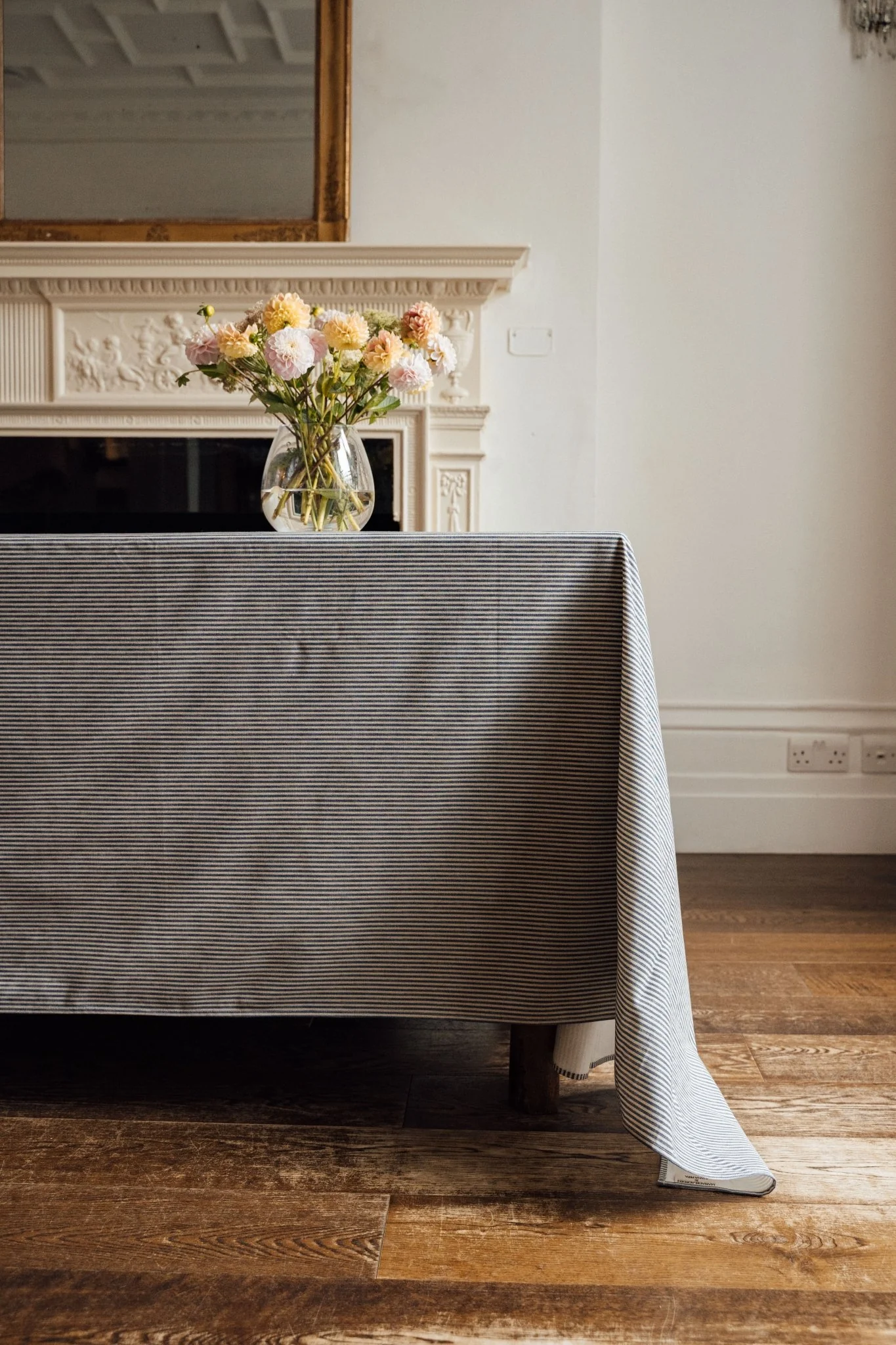 Tablecloth Blue Stripes